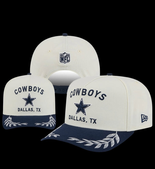Dallas Cowboys 2025 Draft Chrome White