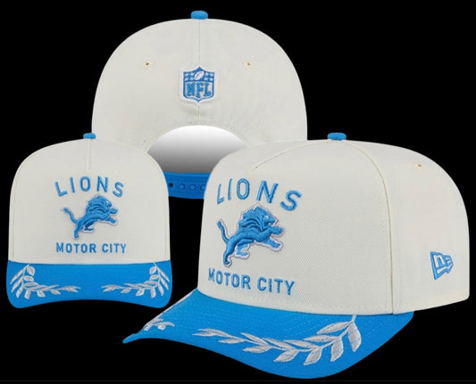 Detroit Lions
2025 Draft 9FIFTY A-Frame Snapback
