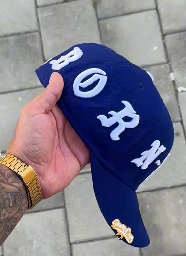LA BLUE BORN & RAISED HAT